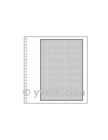 Pages vierges SUPRA : quadrillées (x50)