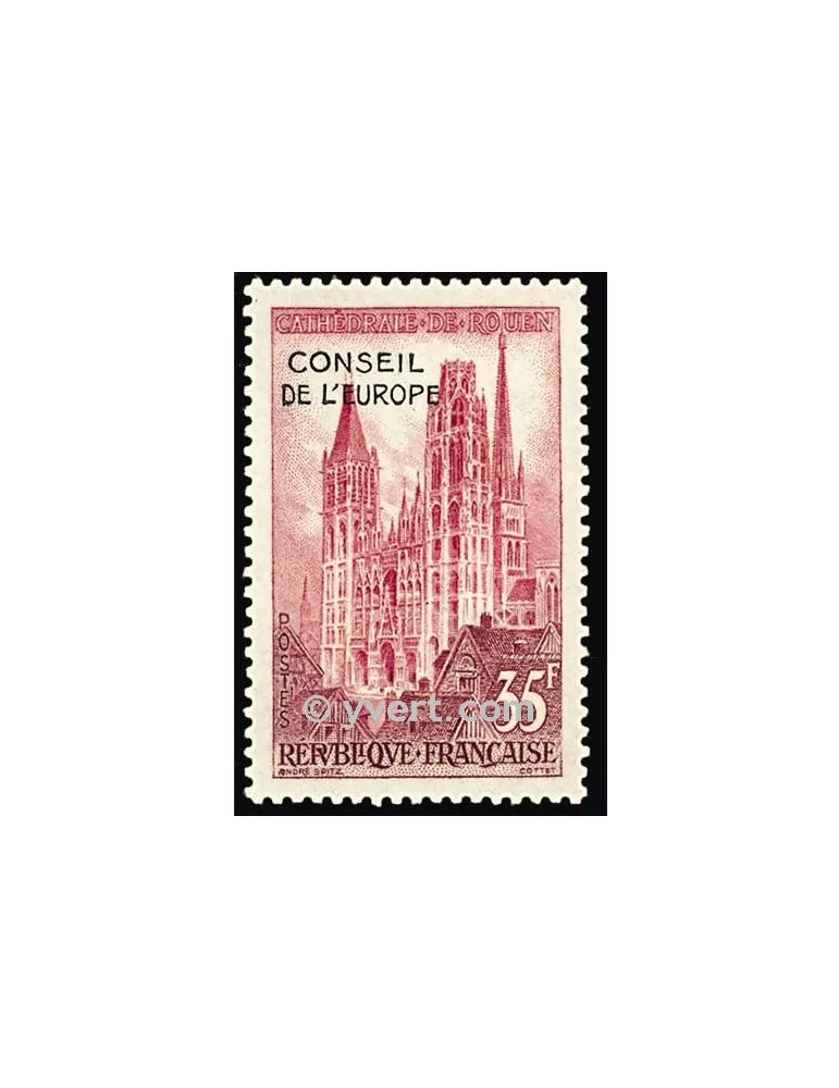 n° 16 - Timbre France De service