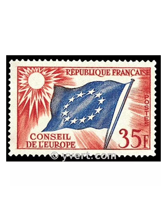 n° 20 - Timbre France De service