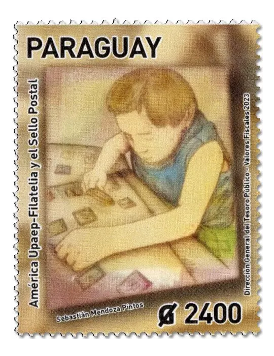 n° 3345 - Timbre PARAGUAY Poste