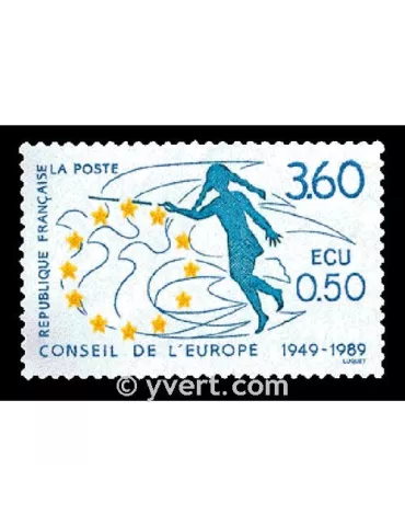 n° 101 - Timbre France De service