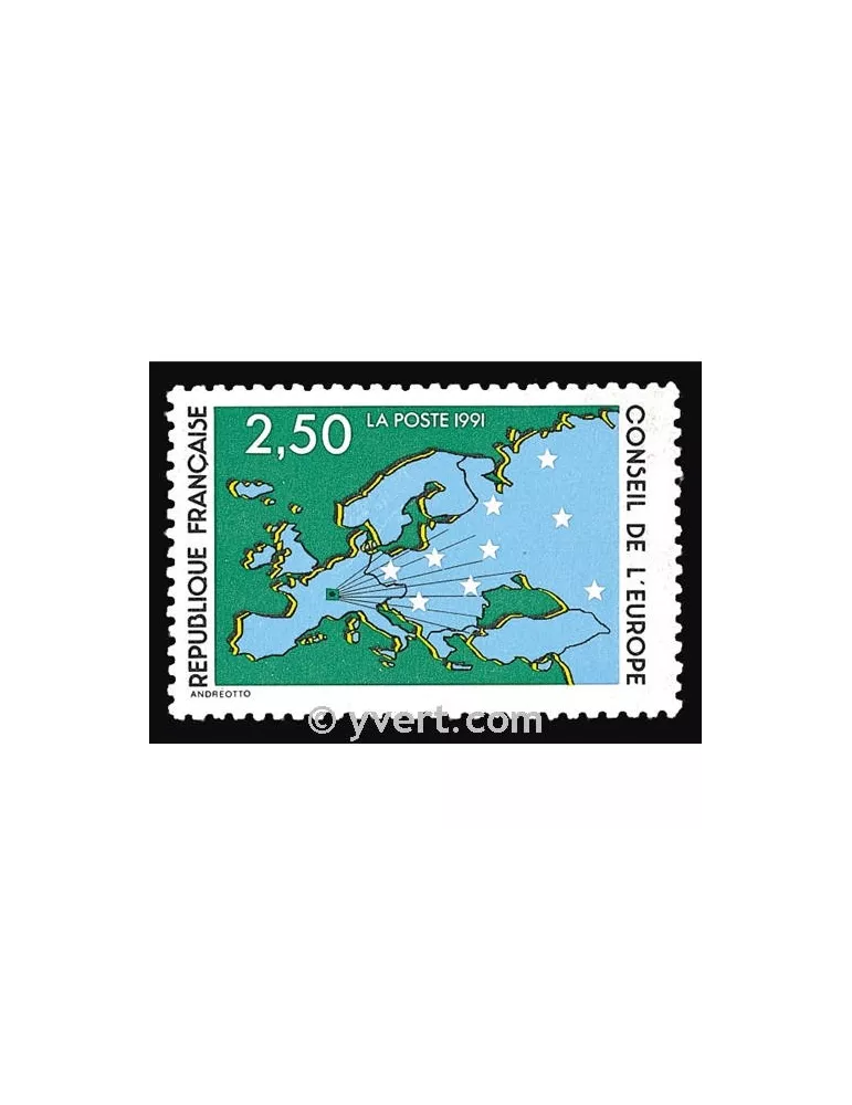 n° 106 - Timbre France De service
