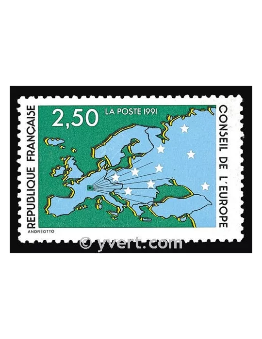 n° 106 - Timbre France De service