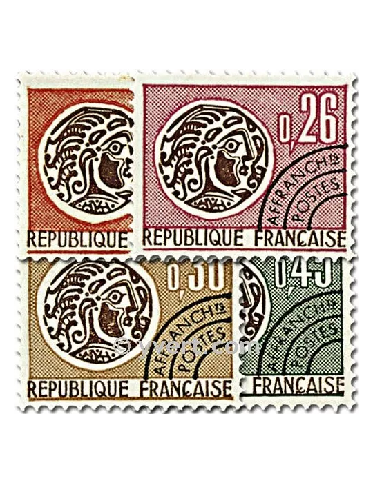 n° 130/133 - Timbre France Préoblitérés