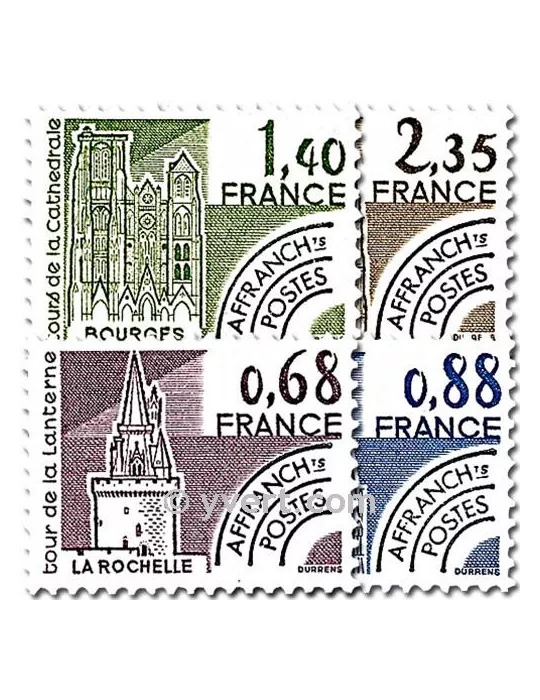 n° 162/165 - Timbre France Préoblitérés