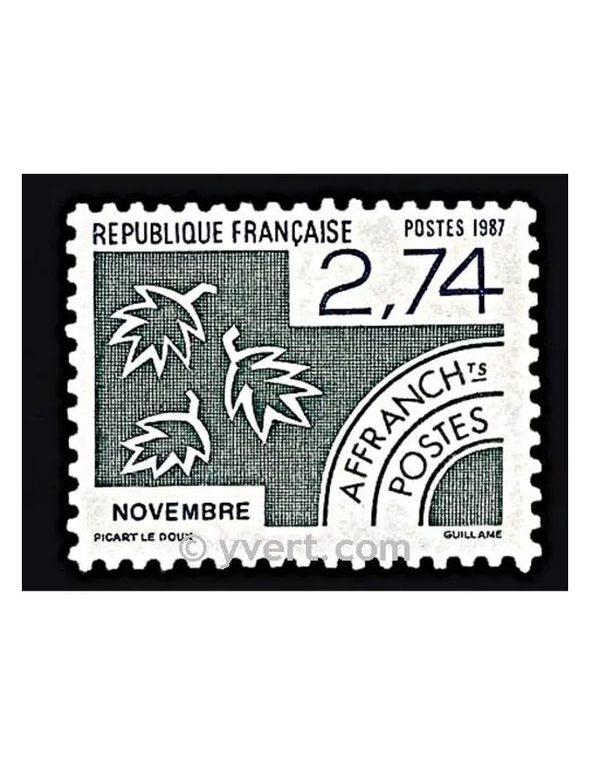 n° 196 - Timbre France Préoblitérés