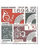 n° 194/197 - Timbre France Préoblitérés