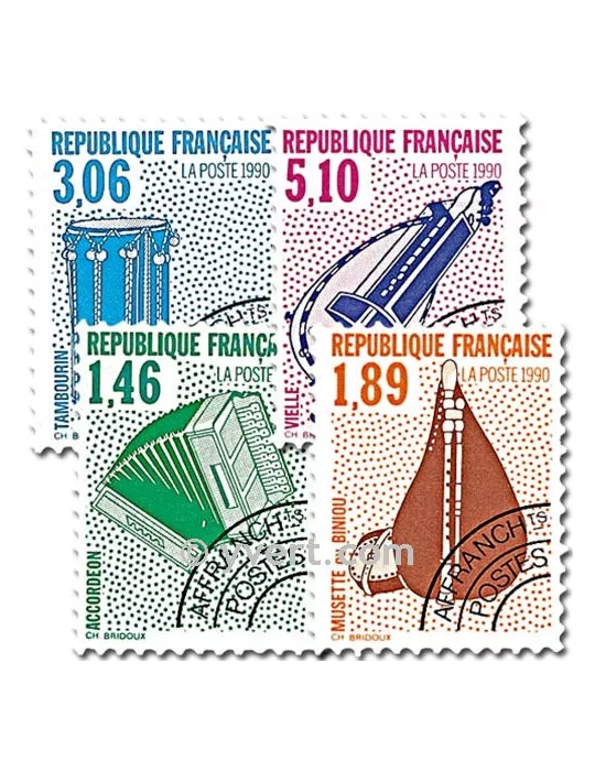 n° 206/209 - Timbre France Préoblitérés