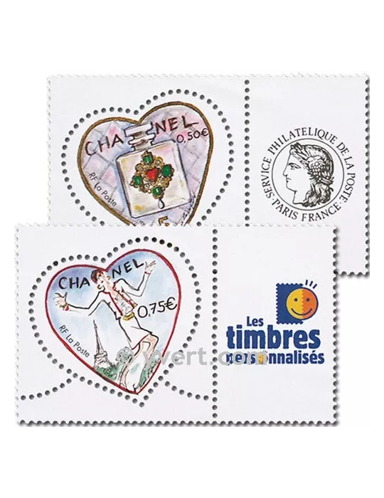 n° 3632A/3633A - Timbre France Personnalisés