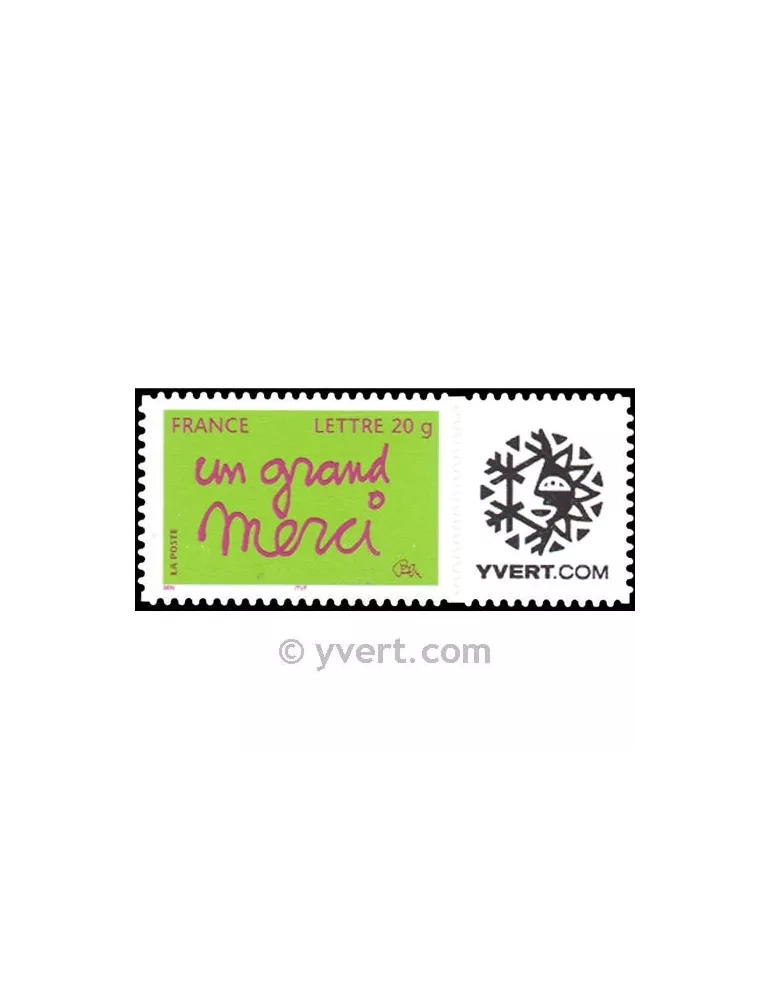 n° 3761B - Timbre France Personnalisés