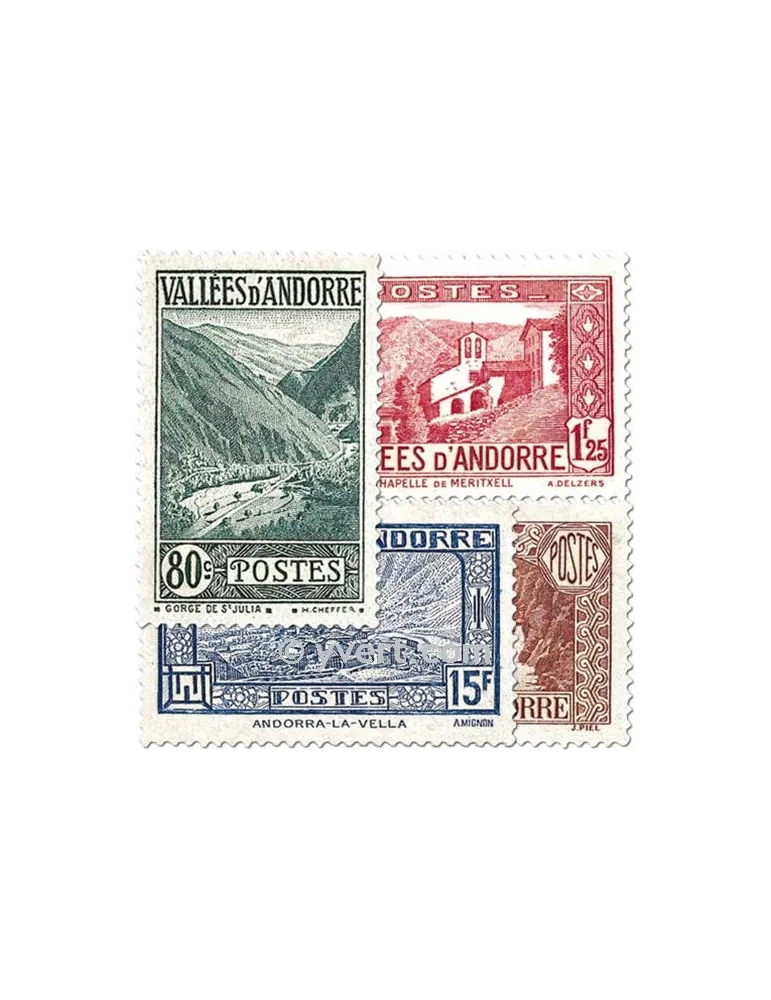 n° 61/92 - Timbre Andorre Poste