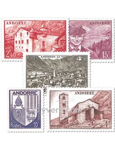 n° 93/118 - Timbre Andorre Poste