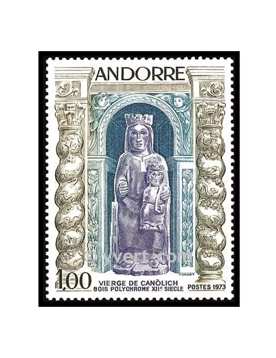 n° 228 - Timbre Andorre Poste