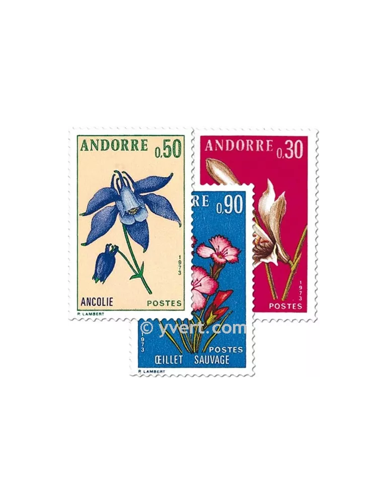 n° 229/231 - Timbre Andorre Poste