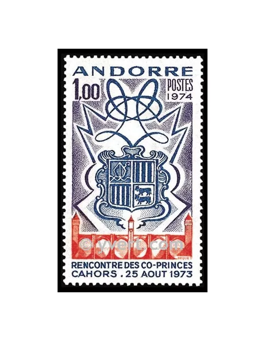 n° 239 - Timbre Andorre Poste