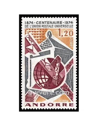 n° 242 - Timbre Andorre Poste