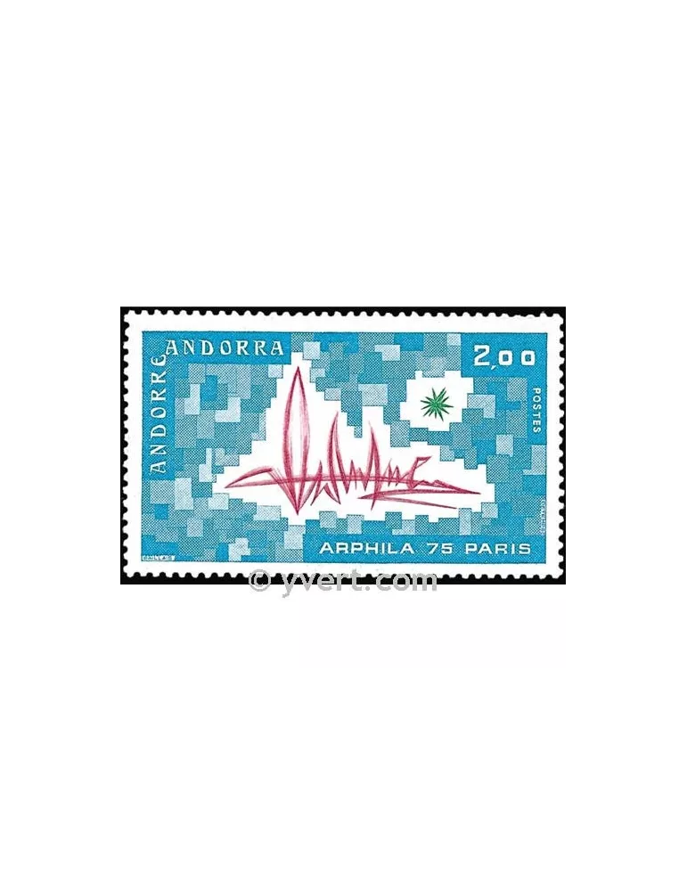 n° 248 - Timbre Andorre Poste