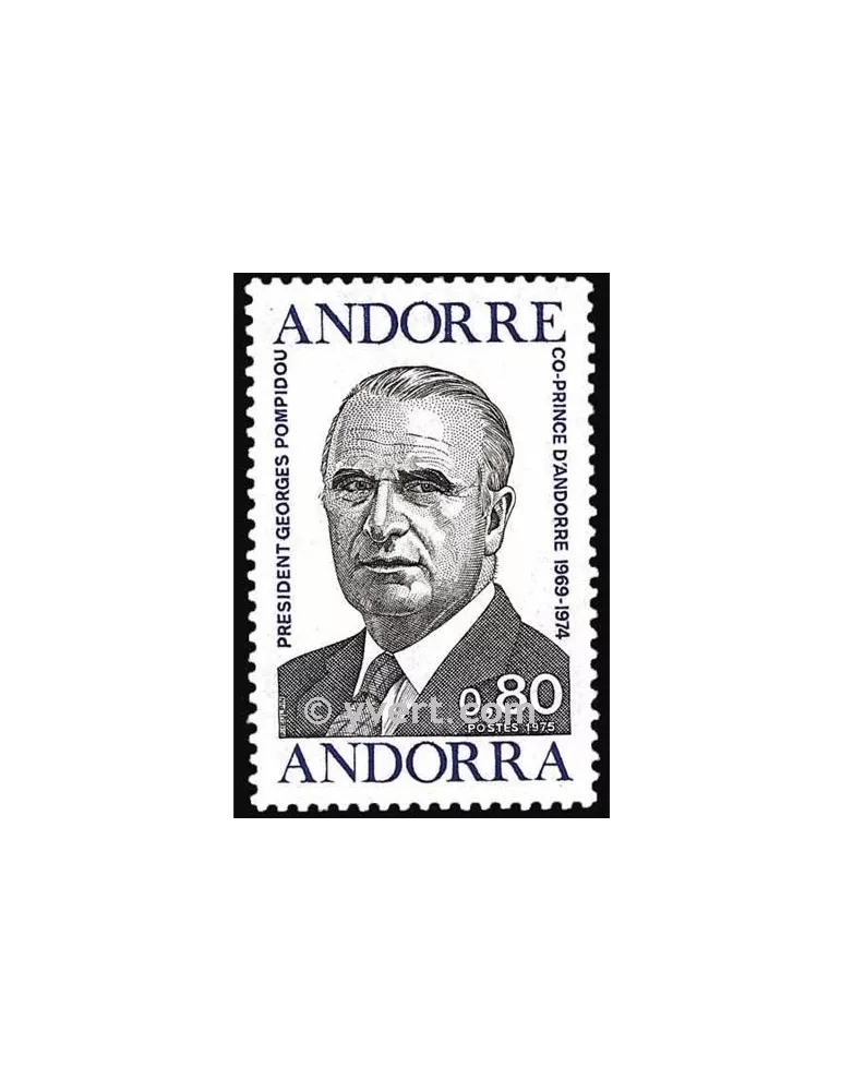 n° 249 - Timbre Andorre Poste