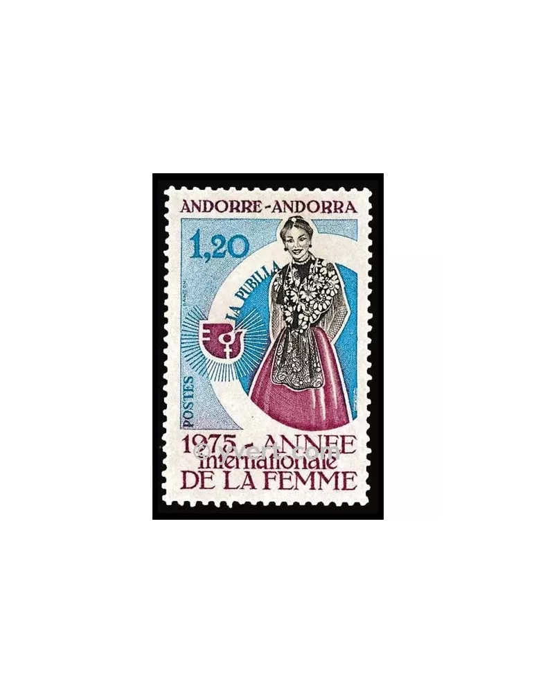 n° 250 - Timbre Andorre Poste