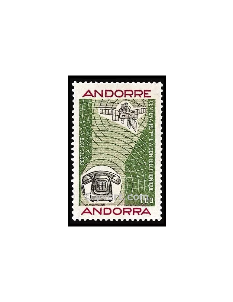 n° 252 - Timbre Andorre Poste