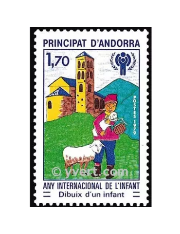 n° 279 - Timbre Andorre Poste