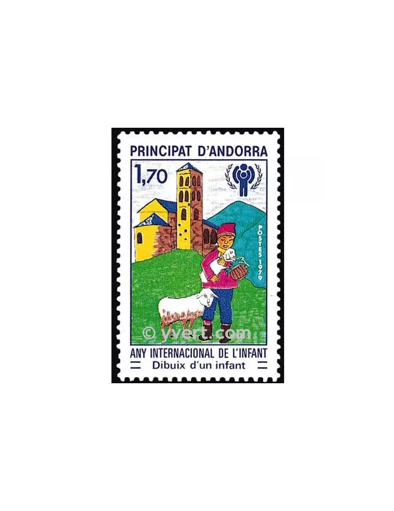 n° 279 - Timbre Andorre Poste