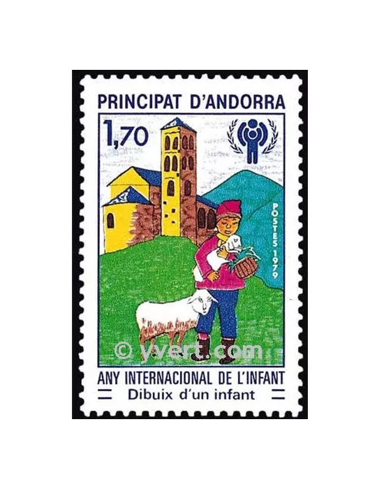 n° 279 - Timbre Andorre Poste