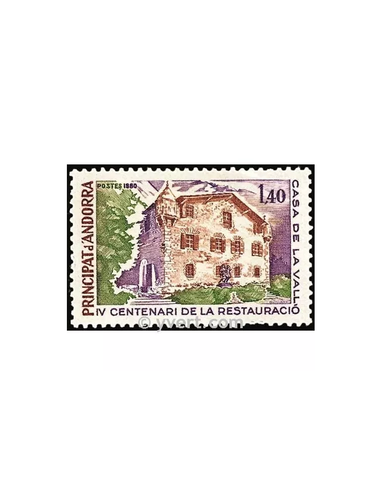 n° 289 - Timbre Andorre Poste