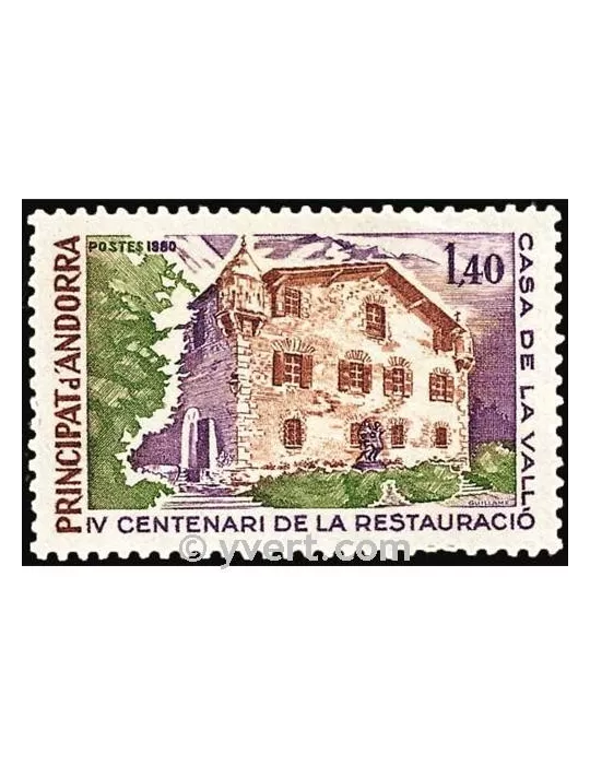 n° 289 - Timbre Andorre Poste