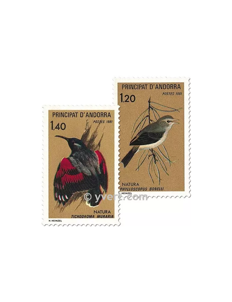 n° 294/295 - Timbre Andorre Poste