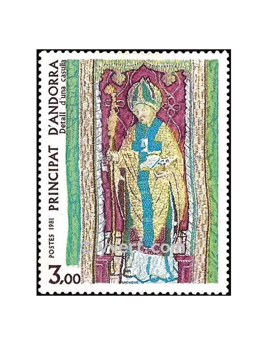 n° 297 - Timbre Andorre Poste