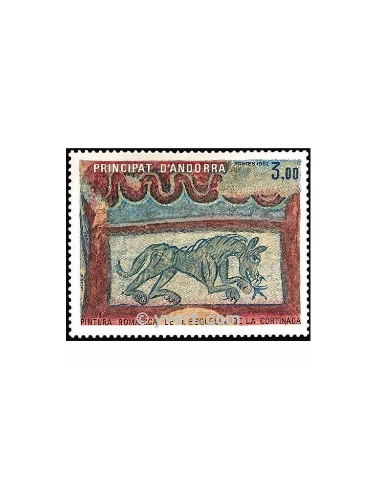 n° 305 - Timbre Andorre Poste