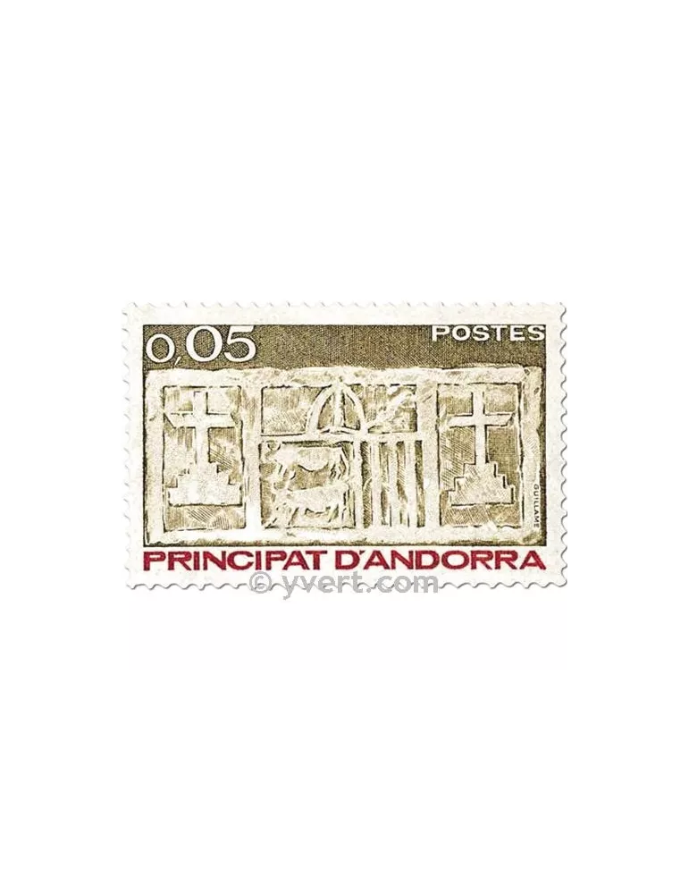 n° 316/324 - Timbre Andorre Poste