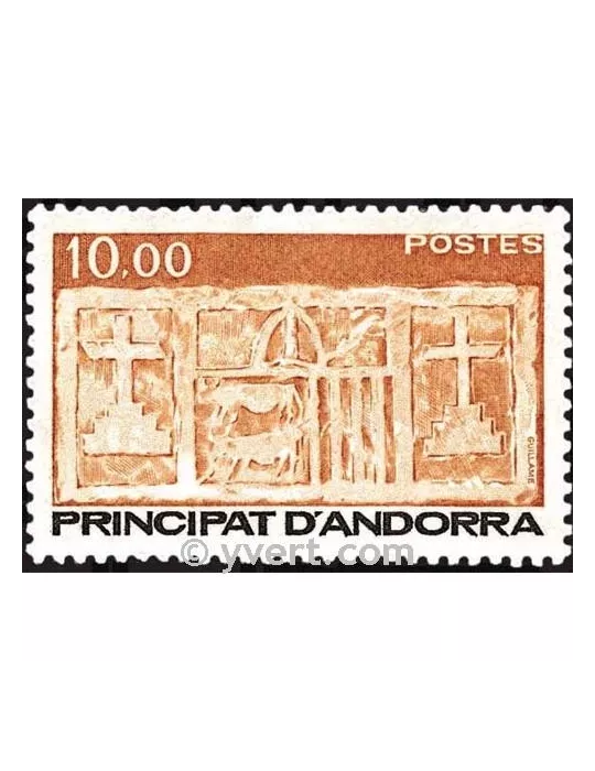 n° 337 - Timbre Andorre Poste