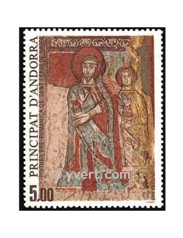 n° 344 - Timbre Andorre Poste