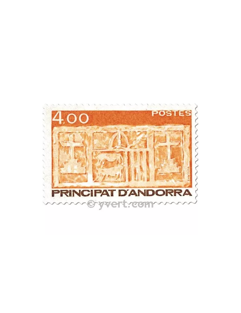 n° 346/347 - Timbre Andorre Poste