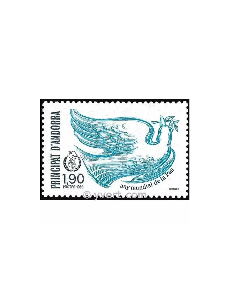 n° 353 - Timbre Andorre Poste