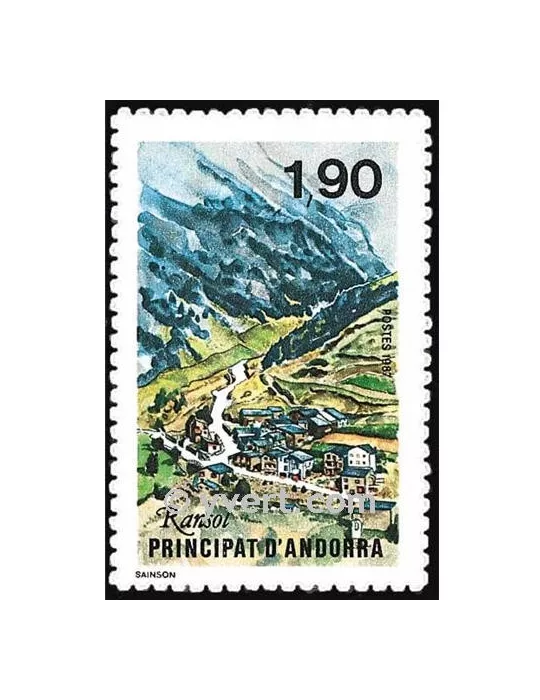 n° 360 - Timbre Andorre Poste