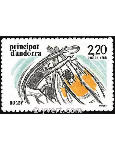 n° 368 - Timbre Andorre Poste