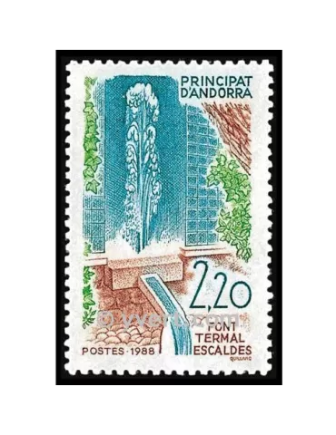 n° 371 - Timbre Andorre Poste
