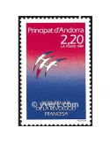 n° 376 - Timbre Andorre Poste