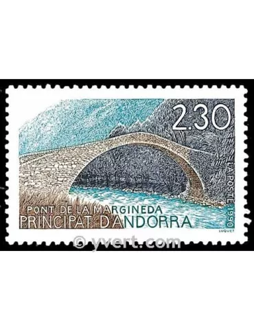n° 385 - Timbre Andorre Poste