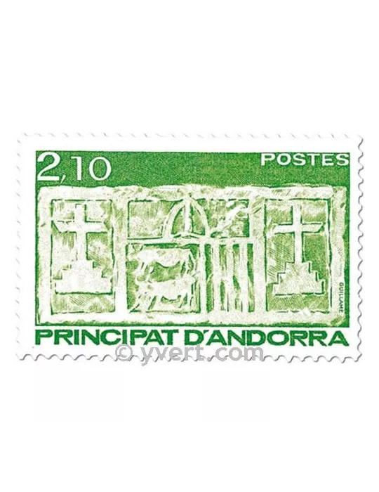 n° 390/391 - Timbre Andorre Poste