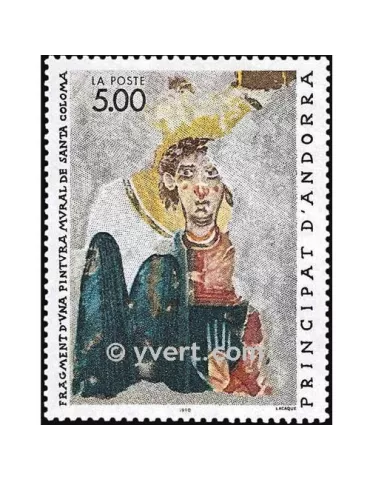 n° 396 - Timbre Andorre Poste