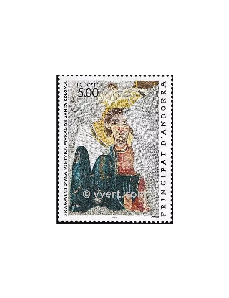 n° 396 - Timbre Andorre Poste
