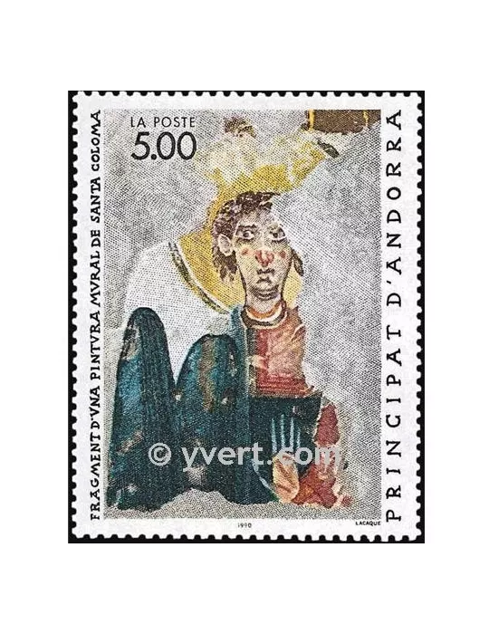 n° 396 - Timbre Andorre Poste