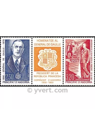 n° 399A - Timbre Andorre Poste