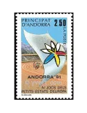 n° 401 - Timbre Andorre Poste