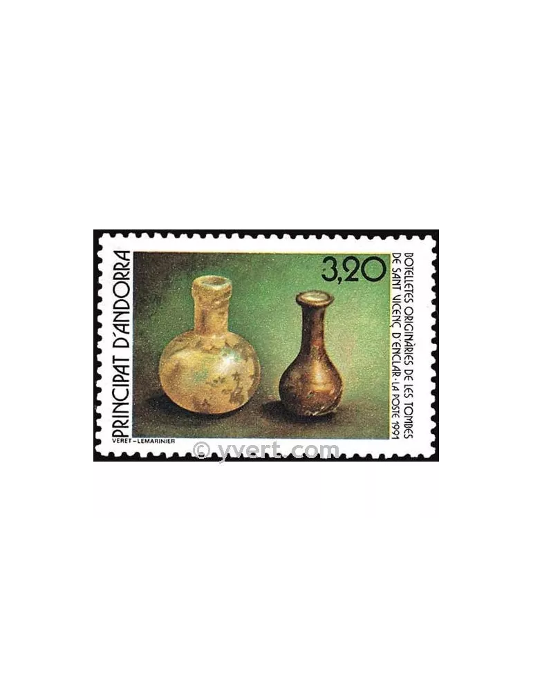 n° 404 - Timbre Andorre Poste