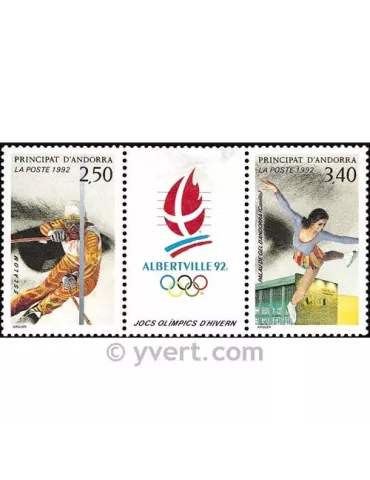 n° 414A - Timbre Andorre Poste